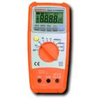 顯 示 器：最大顯示數(shù)3999，字高25mm;可以測量:直流電壓;交流電壓;直流電流;交流電流;電阻;電容,頻率;占空比;帶蜂鳴器通斷測試;二極管測試;晶體管hFE測試. 
