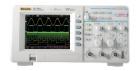 DS1102C混合信號數(shù)字示波器;帶寬:100 MHz;2通道,實時采樣率400 MSa/s，等效采樣率高達25 GSa/s;存儲深度:1M采樣點（單通道），512K采樣點（雙通道）;彩色液晶顯示

