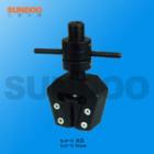 SJJ-100實驗夾具 ,適用范圍：橡膠、各種線纜、打包帶等材料的破壞力、插撥力的試驗。 最大負荷：5000N
 
