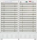 672點(diǎn)/臺(tái) 雙面 自動(dòng)檢測(cè)柜,鋰離子、鎳氫、鎳隔二次電池通用型 適應(yīng)多種二次電池，節(jié)約空間和投資,充放電恒流范圍:10～2000mA,（鎳氫鎳隔電池放電恒流范圍：50～1200mA）恒流誤差≤±(0.2％RD＋0.1％FS),恒壓范圍:2.5V～4.5V,（鎳氫鎳隔電池不需恒壓充電）恒壓誤差≤±(0.3％HY),電壓采樣范圍:2.5V～5V,電壓采樣誤差≤±(0.2％RD＋0.1％FS),最小終止電流：10～15mA