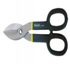 通用鐵皮剪:可剪厚度為0.78mm的冷軋鋼板和厚度為0.46mm的不銹鋼板。堅固的合金鋼刀刃，沾塑手柄使用舒適。

