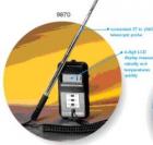 量程 速度: 0 – 20 m /s ,溫度:-17.8 至 93.3 ° C .分辨率 速度:0.01 m /s ,溫度:1 ° C .準確度  速度:± 5% 讀數(shù)或 ± 0.025 m /s ， 以較大值為準 , 溫度 
 1 ° C 
 
 
 
 