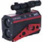 IMPULSE200LR 無棱鏡激光測距儀 功能:測距、傾角、測高,重量:1公斤,外殼:單片鋁盒箱體,最大測距:575米,有效量程:高架電線:100米,電線桿/料堆:200米,樹木/塔臺(tái):300米.巖石面/建筑物:600米.精度50米:3cm,150米:5cm 分辨率:0.01米