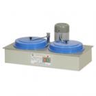 YM-2型金相試樣預(yù)磨機(jī),磨盤直徑：雙盤250mm.砂紙直徑：230mm.轉(zhuǎn)速：400r/min，500r/min（630r/min，780r/min定制）.電動機(jī)：YSR7146 0.55kW 380V/220V 50Hz