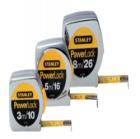 POWERLOCK公制卷尺,鍍鉻殼體具有抗強(qiáng)烈沖擊功能。拇指控制鎖定裝置。鋼帶經(jīng)過充分熱處理并附有耐磨損邁拉涂層，延長使用壽命10倍以上。  
