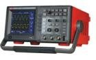 UT3082CE 數(shù)字存儲示波器  雙通道；帶寬80MHz;上升時間≤4.5ns;采樣率范圍:1GS/s ;垂直偏轉(zhuǎn)系數(shù):2mV/div ～5V/div;記錄長度:1024K;采樣率:實時1GS/s  等效50GS/s;掃描時基:5ns~50s/div；彩色
 
