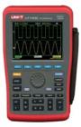UT1102C 數(shù)字示波表 帶寬：100MHz；上升時間≤3.5ns；采樣率范圍：500MS/s  GS/s；垂直偏轉(zhuǎn)系數(shù)：5mV～50V/div；記錄長度（最大值）：1024K；掃描時基：5ns～50s/div；萬用表功能
 
