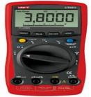  UT60H 數(shù)字萬(wàn)用表 直流電壓：4V-1000V；交流電壓：4V/40V/400V/-750V；直流電流：400mA-10A；交流電流：400mA-10A；電阻：400W-40MW；電容：40nF-40mF；頻率：4kHz-400MHz；溫度：-40℃～400℃
 
