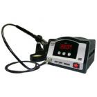 

1. 采用電磁式發(fā)熱芯，高頻渦流加熱，升溫迅速，從室溫至350℃只需20秒，測(cè)溫靈敏，回溫迅速。

2.發(fā)熱芯與烙鐵頭分體設(shè)計(jì)，焊咀與國(guó)際品牌相同，節(jié)省使用成本，更換方便。

3.控溫精確、穩(wěn)定，LED顯示直觀、方便。

4.密碼鎖定功能，防止操作人員誤調(diào)溫度，管理簡(jiǎn)單。

5.數(shù)字式校溫，校正準(zhǔn)確。

6.自動(dòng)休眠功能，非常節(jié)約能源，任意操作喚醒，使用方便。 

7.故障自我檢測(cè)功能，維護(hù)方便。防靜電設(shè)計(jì)

