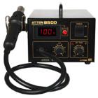 ·傳感器閉合回路控制，溫度精確穩(wěn)定,可安全拆焊QFP,PLCC,SOP,BGA

  等對(duì)溫度敏感的元器件。

·智能冷卻系統(tǒng)，工作完畢關(guān)機(jī)后延時(shí)送風(fēng),風(fēng)溫低于100℃后自動(dòng)切斷電源。

·采用原裝進(jìn)口發(fā)熱絲，升溫快速，使用壽命長(zhǎng)，焊接安全性能好，溫度恒定可調(diào)。

·采用原裝進(jìn)口氣泵、低振動(dòng)、無(wú)噪音設(shè)計(jì)、保持工作環(huán)境的清靜。

·設(shè)計(jì)溫度采用數(shù)碼LED顯示，使操作更方便。

·防靜電設(shè)計(jì)，防止因靜電及漏電而損壞PCB板。
